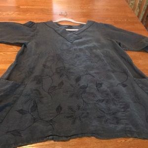 Blue Fish printed tunic